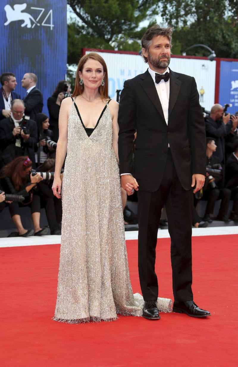 Julianne Moore a jej manžel Bart Freundlich...