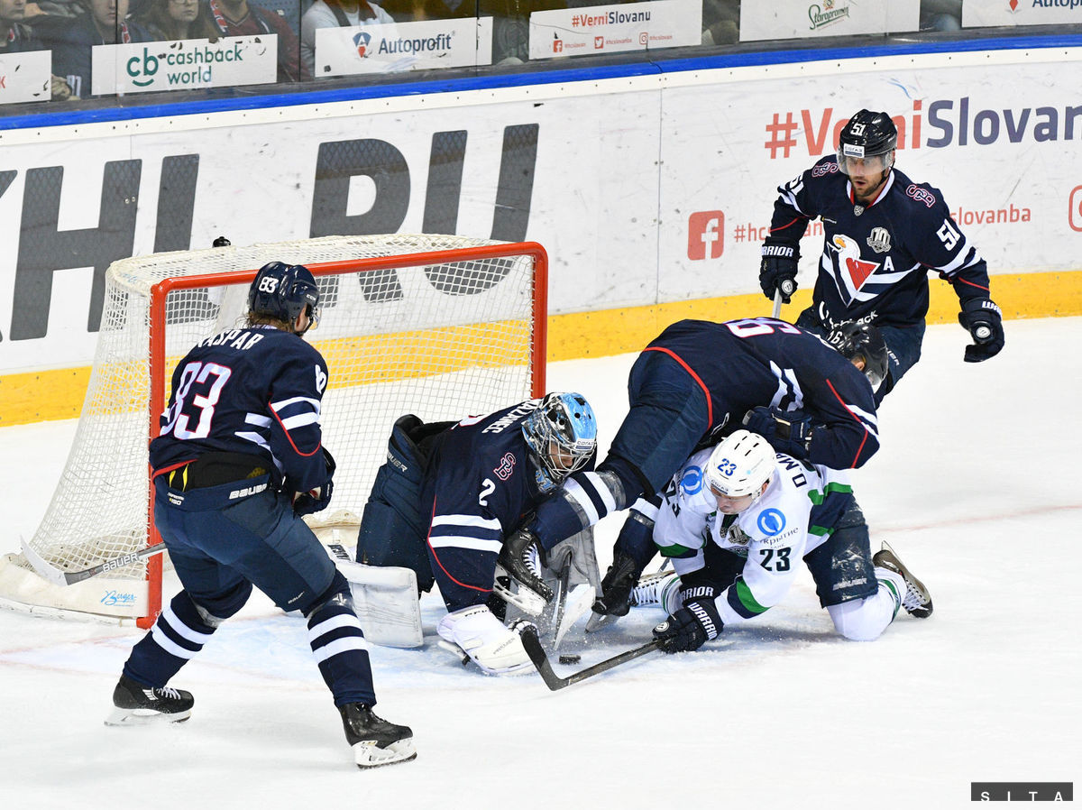 HC Slovan Bratislava - Jugra Chanty-Mansijsk.