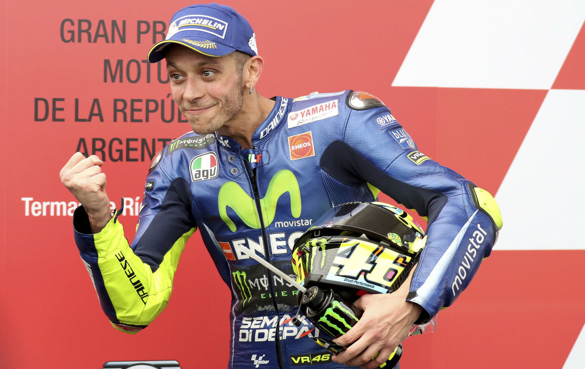 Valentino Rossi.