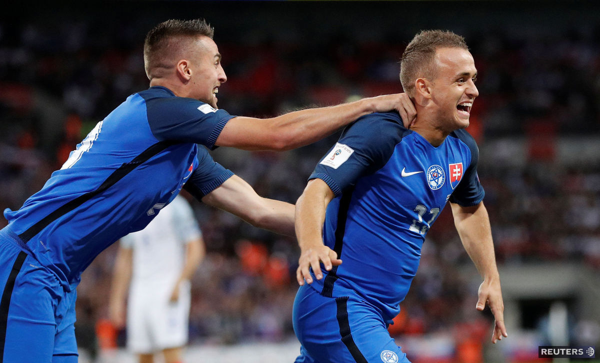 Gólová radosť Stanislava Lobotku na Wembley.