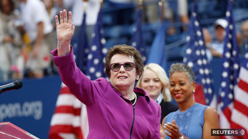 Tenisová legenda Billie Jean Kingová pred...