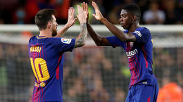 Messi predviedol v derby strelecký koncert, Real si neporadil s nováčikom 