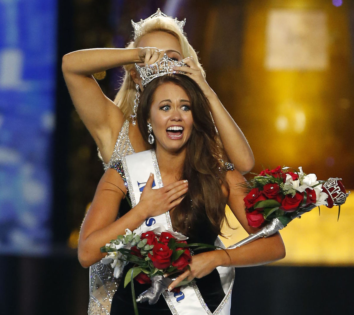 Miss Severej Dakoty Cara Mund po víťazstve v...