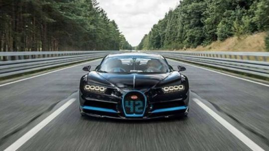 Bugatti Chiron - rekord 0-400-0 