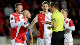 Slavia na úvod EL vyhrala, Plzeň padla. Milánska kanonáda vo Viedni