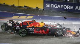 Singapore F1 GP Auto Racing