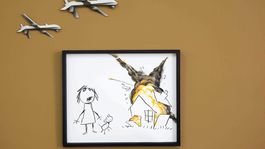 Banksy proti zbraniam nebojuje len na obrazoch
