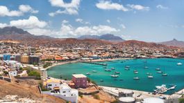 Kapverdy, Kapverdské ostrovy, Cape Verde, Mindelo, ostrov Sao Vicente, more, dovolenka, cestovanie, prístav, lode, člny