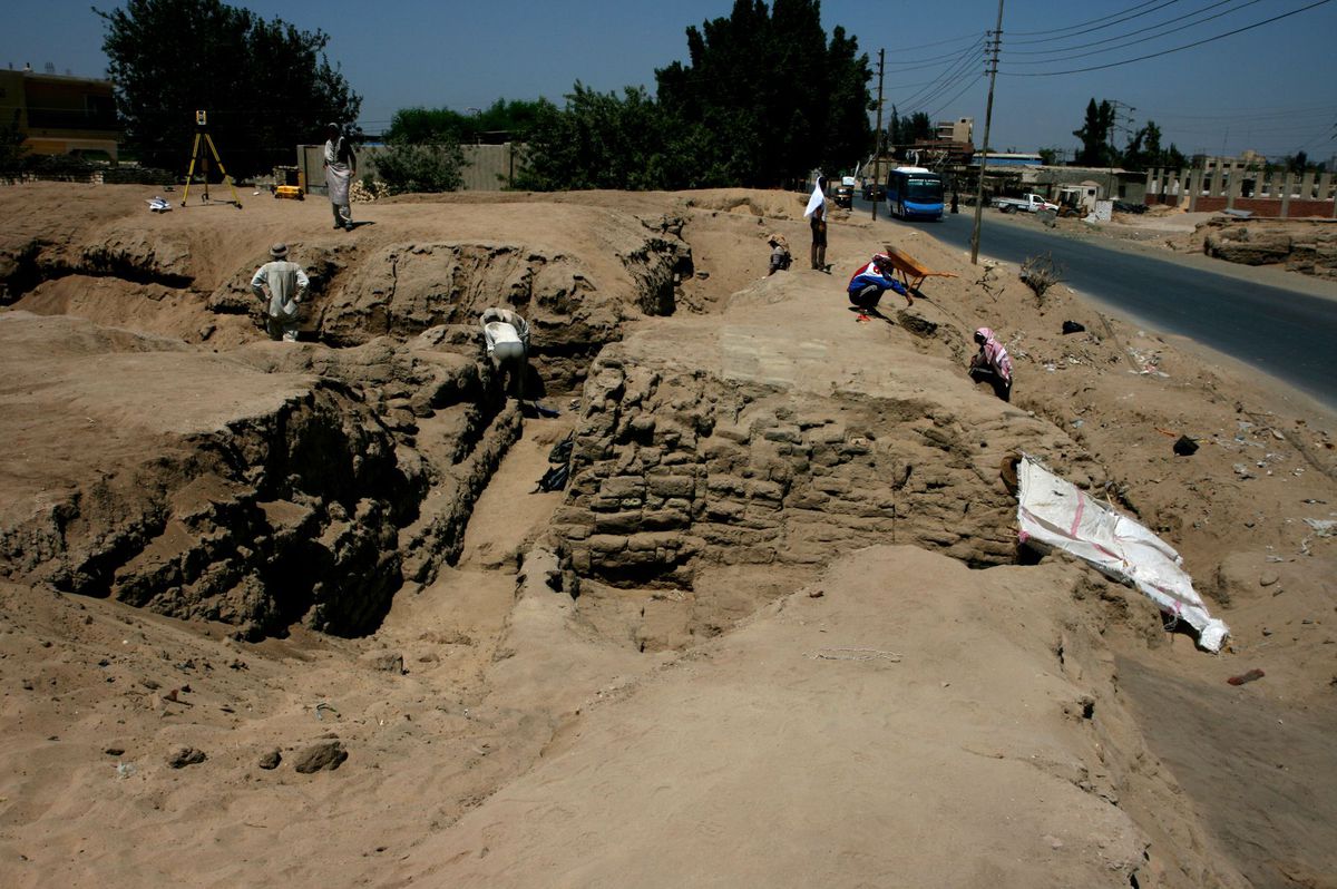 Práce na pevnosti Veroniky Dubcovej.