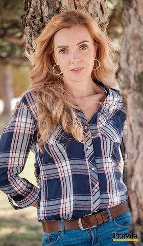 Archeologička Veronika Dubcová.