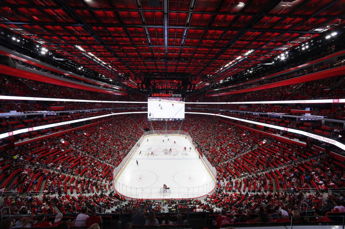 Little Caesars Arena, nový štadión hokejistov...