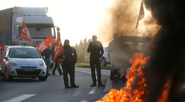 Francúzsko blokoval štrajk 