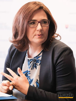 Ministerka školstva Martina Lubyová.