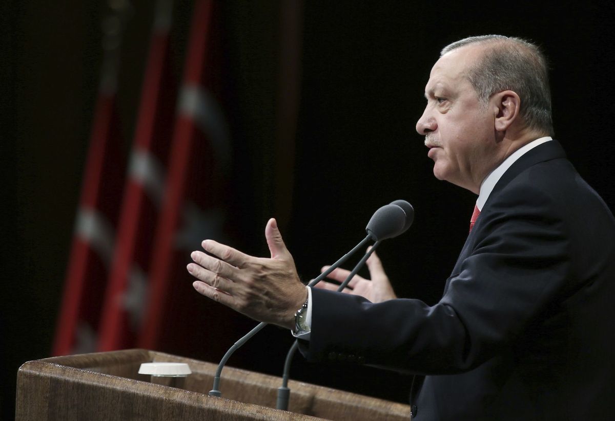 Turecký prezident Recep Tayyip Erdogan.