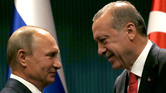 Putin-Erdogan: Uznanie Jeruzalema destabilizuje Blízky východ