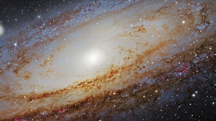 Špirálovitá galaxia M31 v súhvezdí Andromeda...