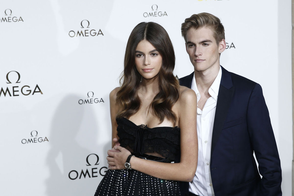 Modelka Kaia Gerber a jej brat Presley Gerber...