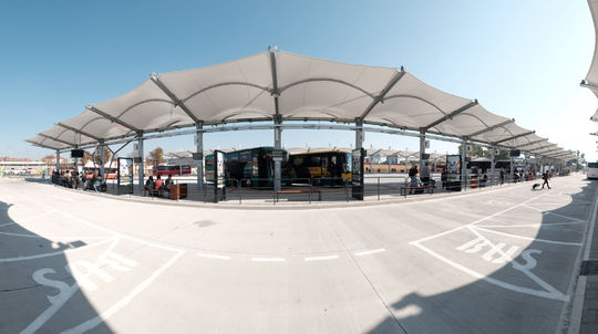 Náhradná autobusová stanica Nivy na Bottovej...