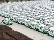 Čína - elektromobily