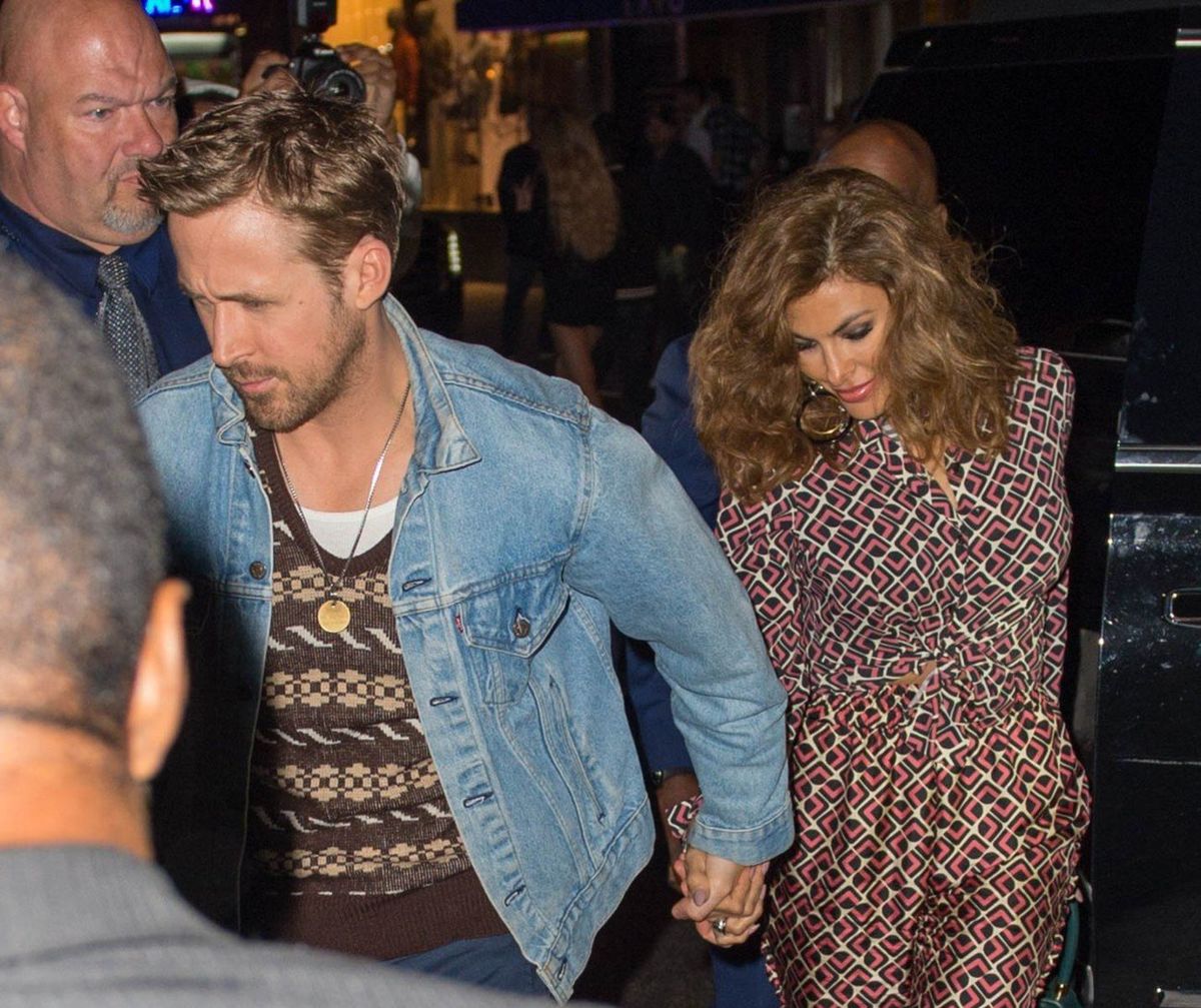 Herecký pár Eva Mendes a Ryan Gosling spoločne...