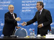 Ekonomické fórum Petrohrad, Gerhard Schroder, Putin