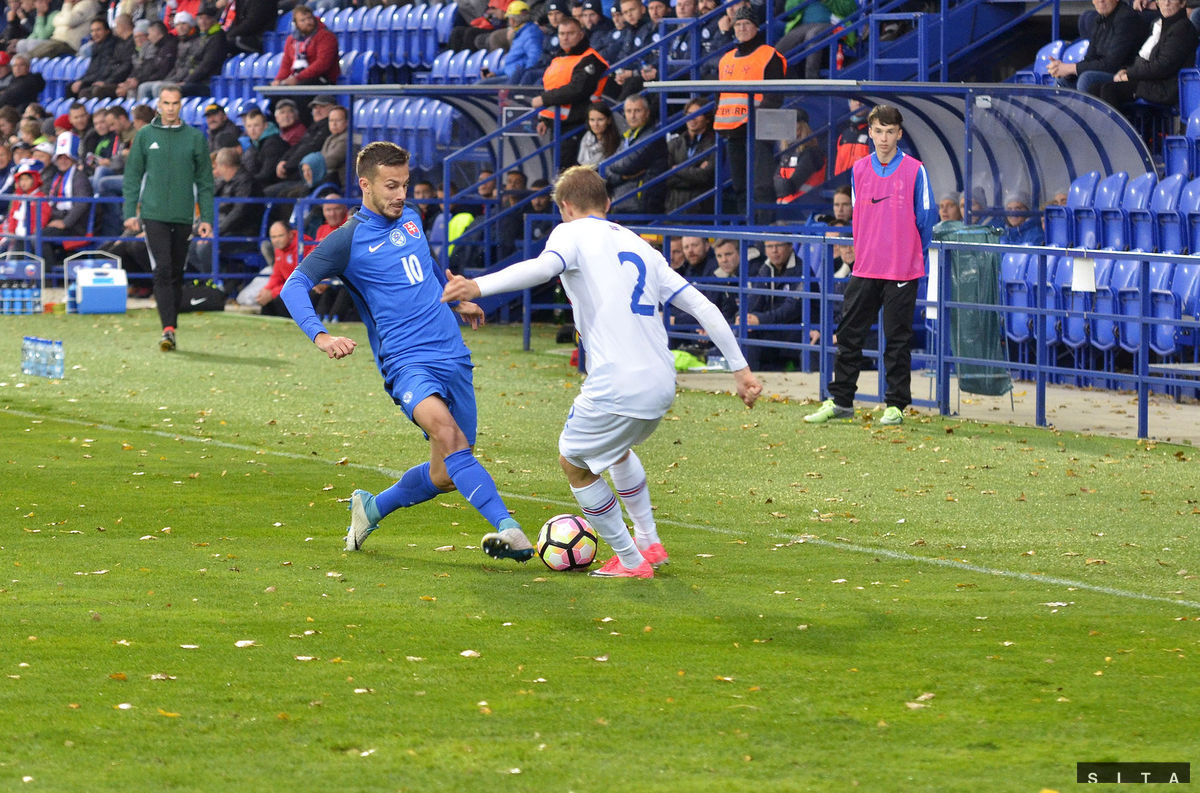 Jakub Hromada v reprezentačnom drese...