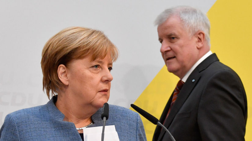 Angela Merkelová, Horst Seehofer 