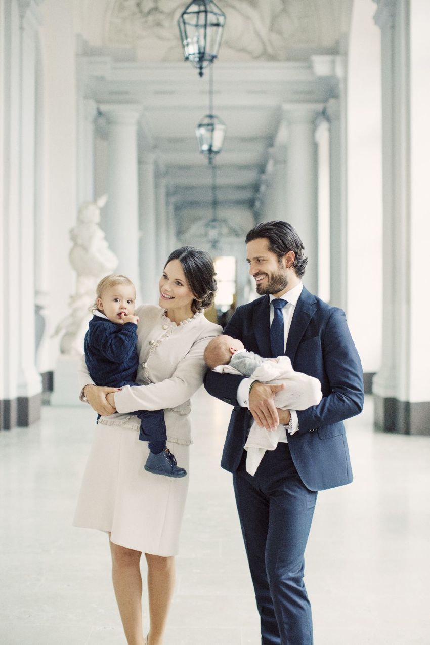 Princ Carl Philip s manželkou, princeznou...