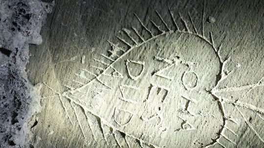 Unikátne grafity v podobe srdiečka je v...