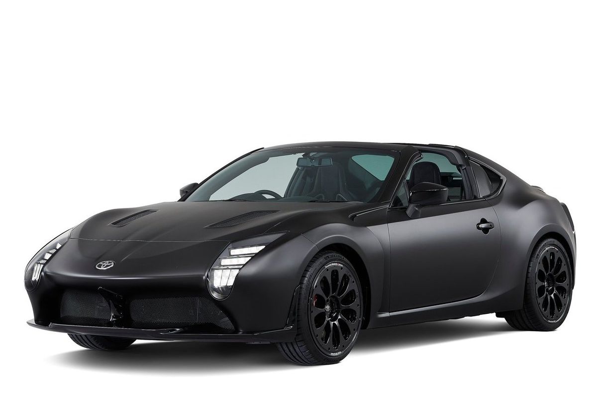 Koncept nezaprie príbuznosť s kupé GT86. Predná...