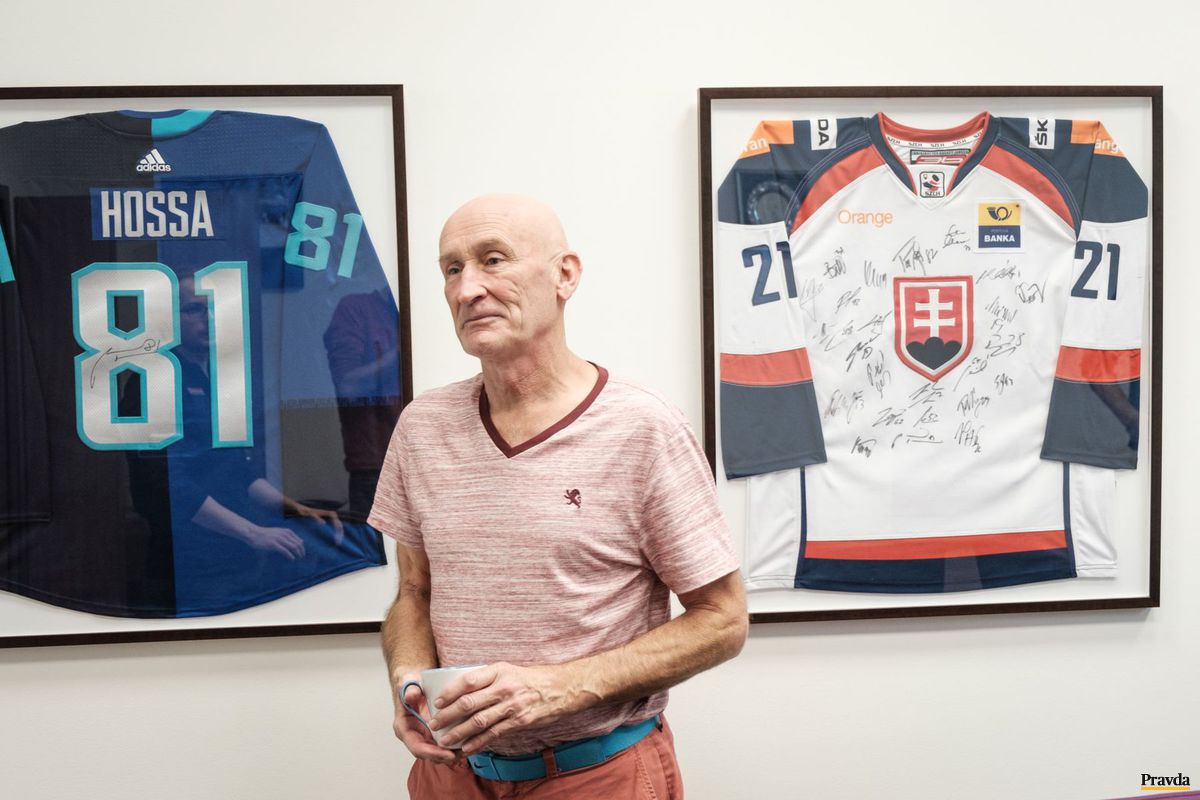 Kouč hokejistov SR Craig Ramsay.