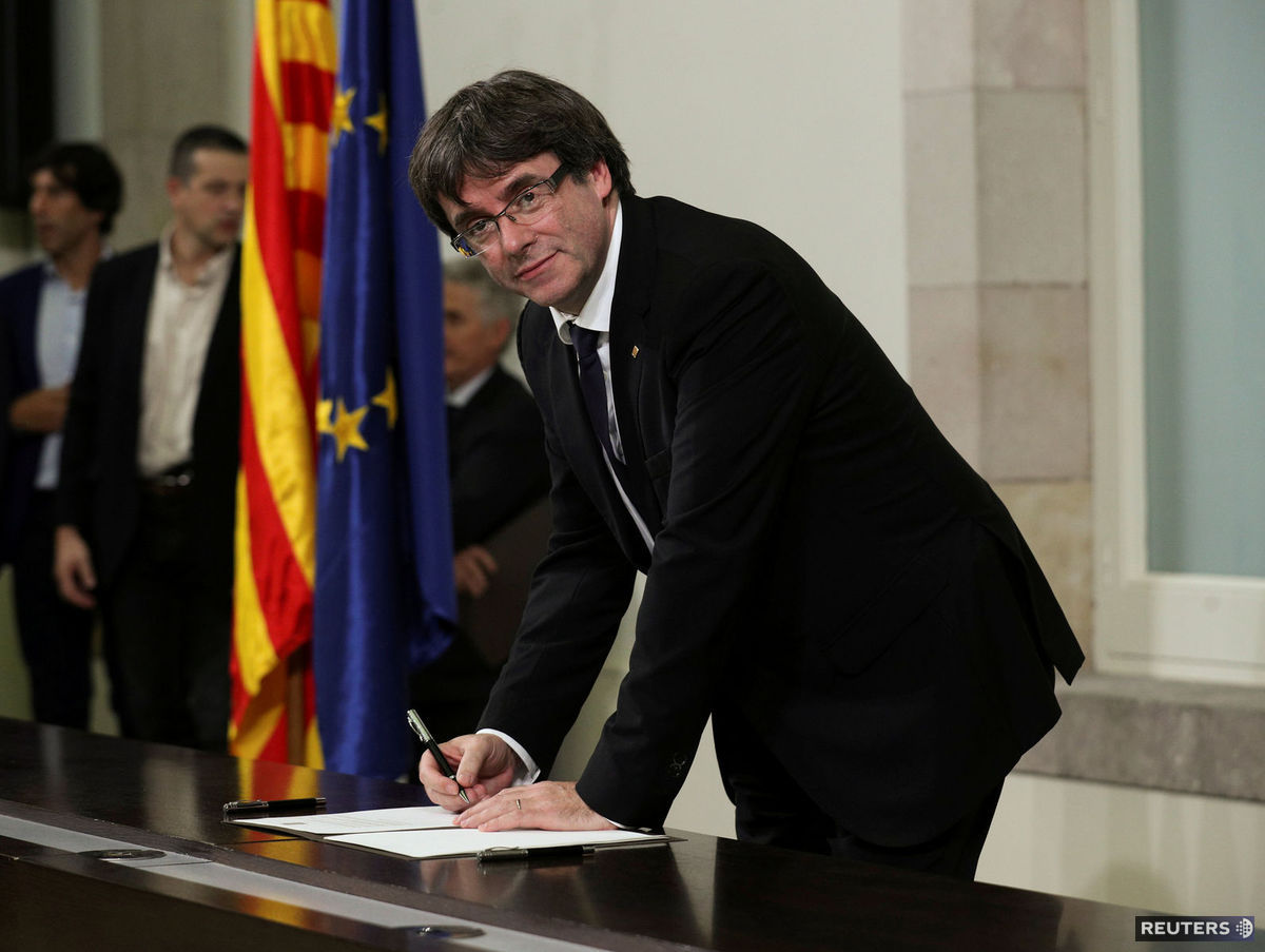 Katalánsky regionálny prezident Carles...