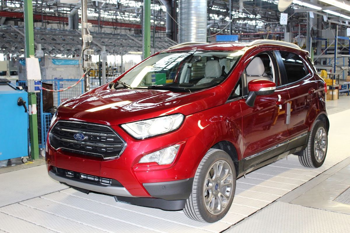 Po prvýkrát bude Ford EcoSport schádzať z...