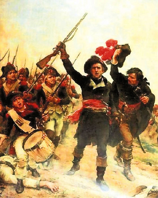 Carnot presadil, že na obrane vlasti sa mali...