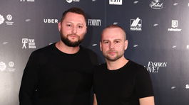 Dizajnér Marcel Holubec (vpravo) sa spojil s Ašotom Haasom. 