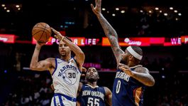 Obhajca Golden State druhú prehru nepripustil. V New Orleans vyhral o 8 bodov