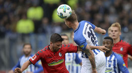 Duda bol pri remíze Herthy s Freiburgom na trávniku. Pekarík iba na lavičke