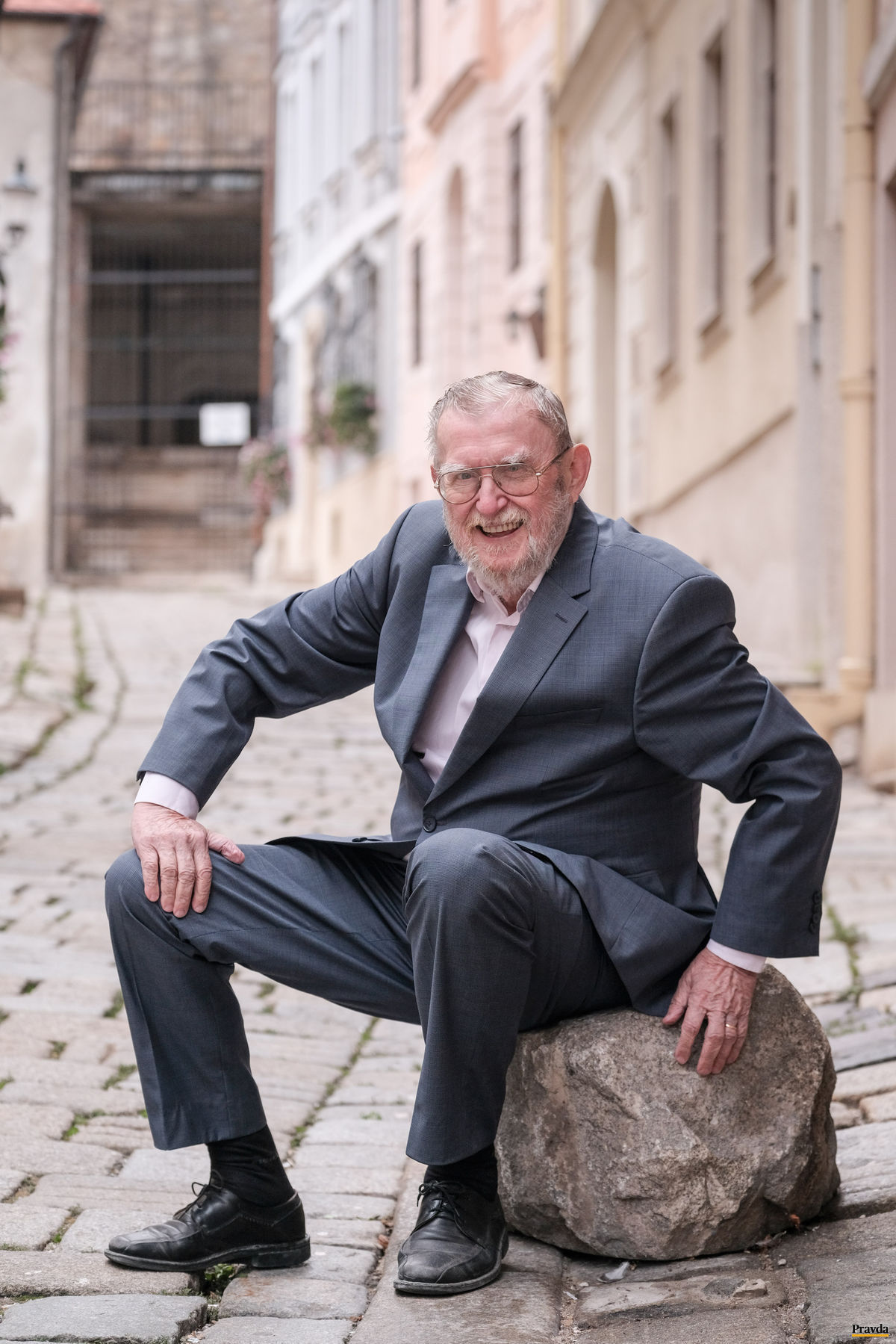 Spisovateľ Ľubomír Feldek.