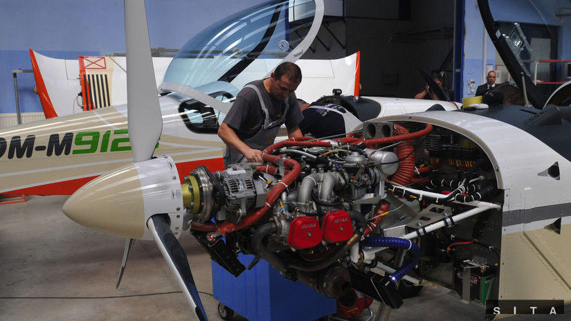 Priestory výrobného závodu spoločnosti Tomark v...