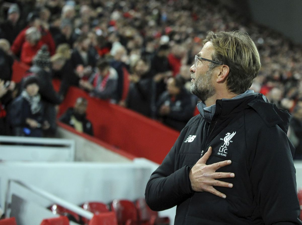 Tréner Liverpoolu Jürgen Klopp.
