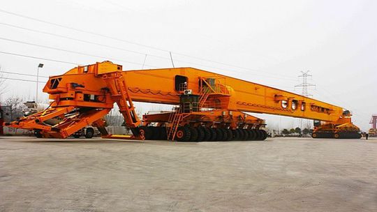 Čína - žeriav na mosty