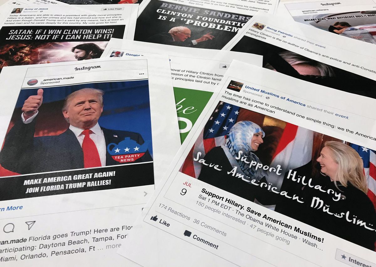 Ruské inzeráty na sociálnych sieťach Facebook...
