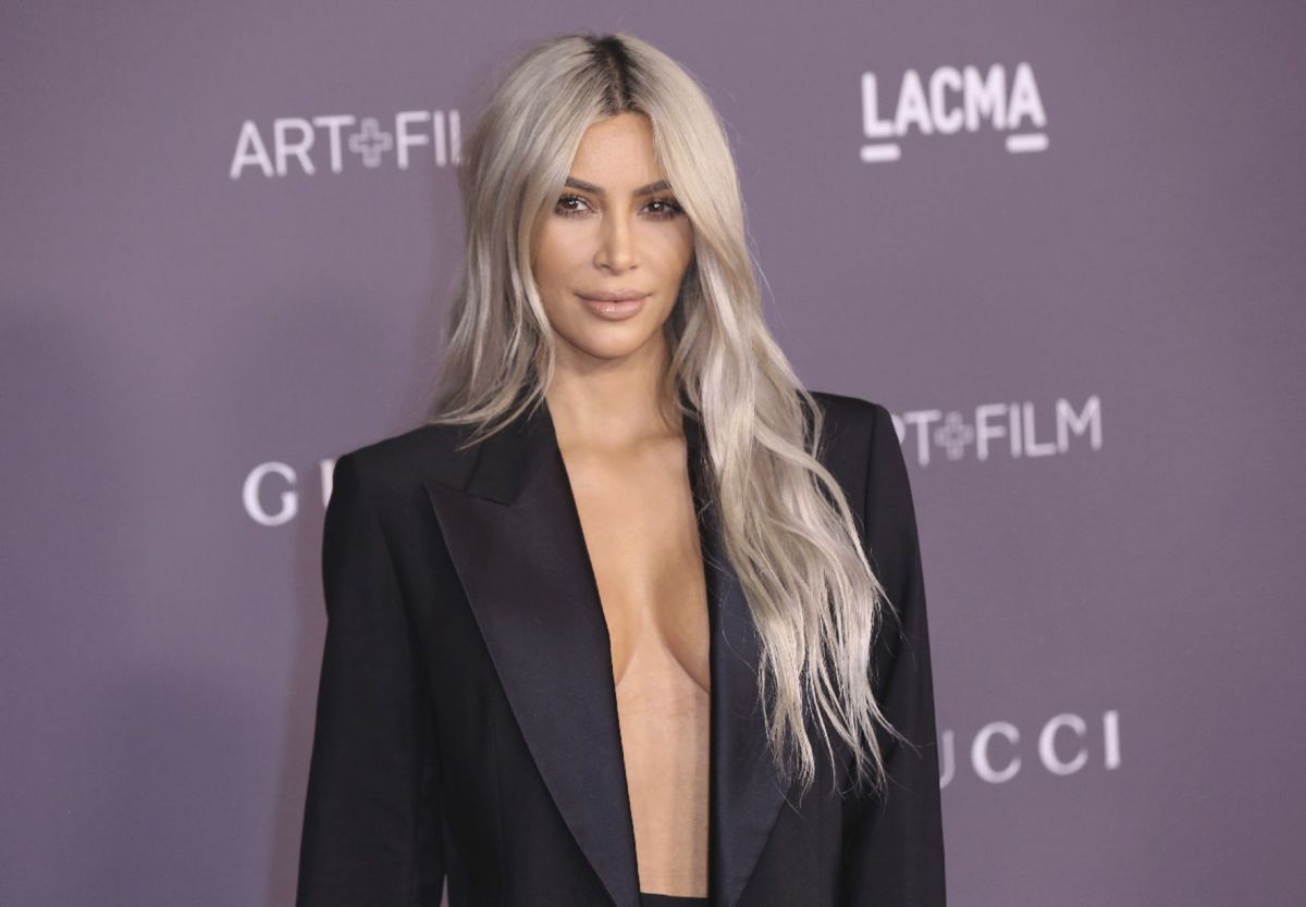 Kim Kardashian West počas LACMA Art + Film Gala...