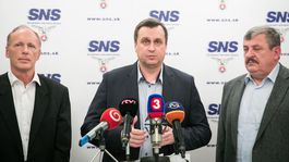 SNS dáva ruky preč od situácie okolo Kaliňáka, majú ju vyriešiť Smer a Most-Híd