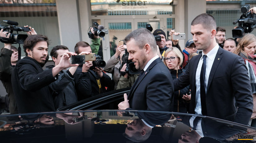 Podpredseda Smeru Peter Pellegrini.