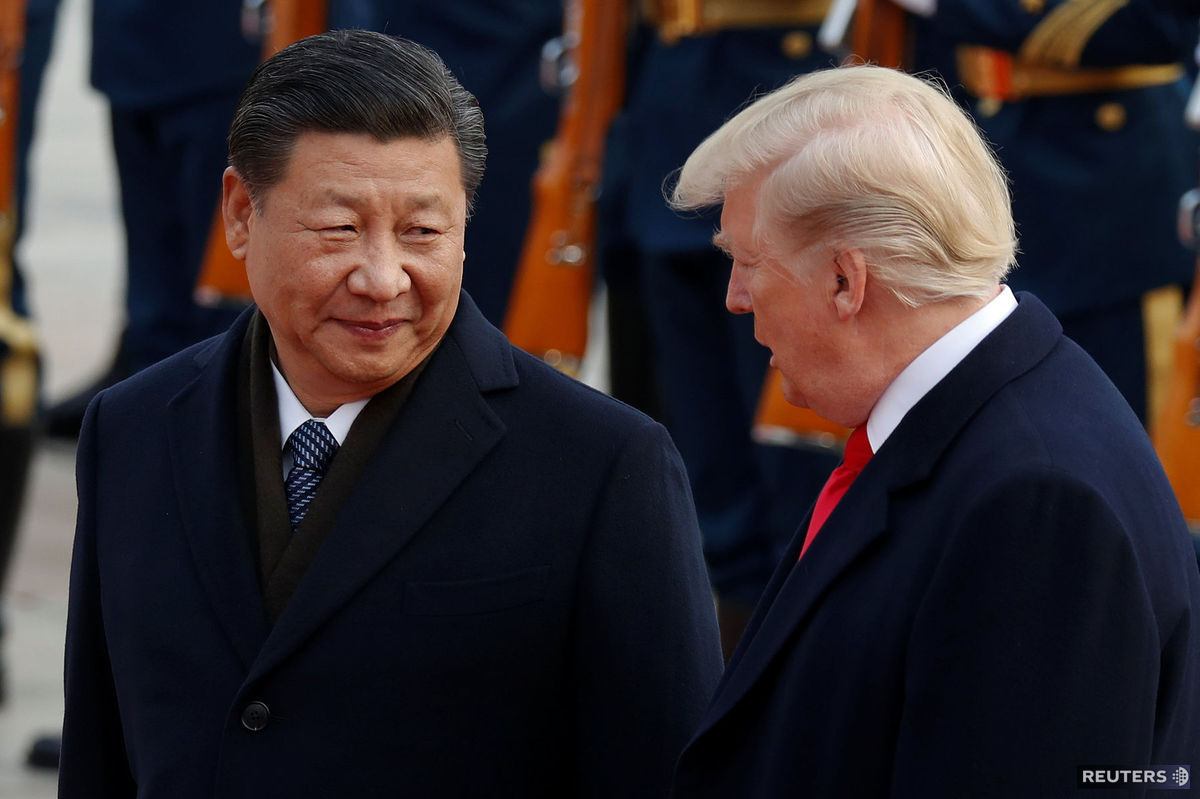 Americký prezident Donald Trump na uvítacom...