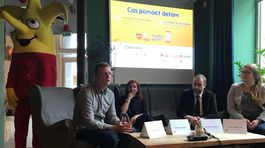 Žlté pokladničky Hodiny deťom sú opäť v uliciach