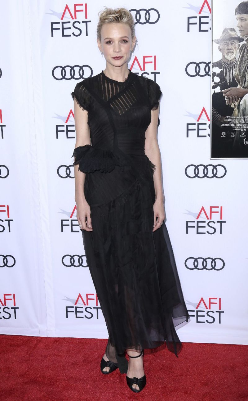 Carey Mulligan počas premiéry filmu...