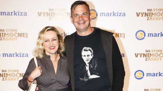 Herečka Michaela Čobejová s kamarátom Danom...