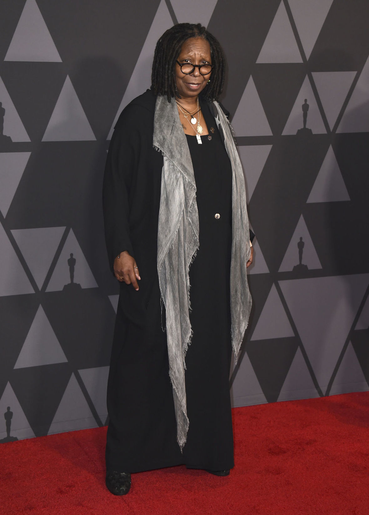 Herečka a moderátorka Whoopi Goldberg.